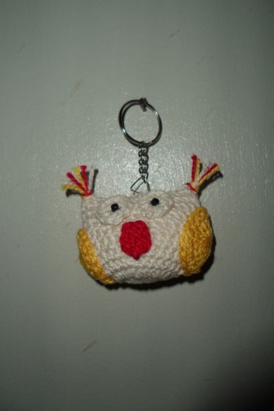 Chaveiro crochê